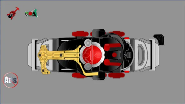 henshin belt kabuto 游戏截图 2