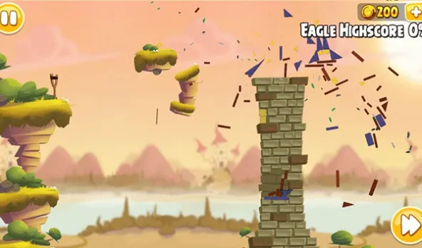 Angry Birds 游戏截图 1