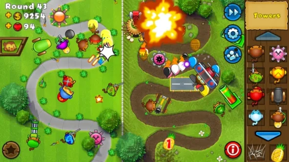 Bloons TD 5 | 气球塔防 5 游戏截图 3